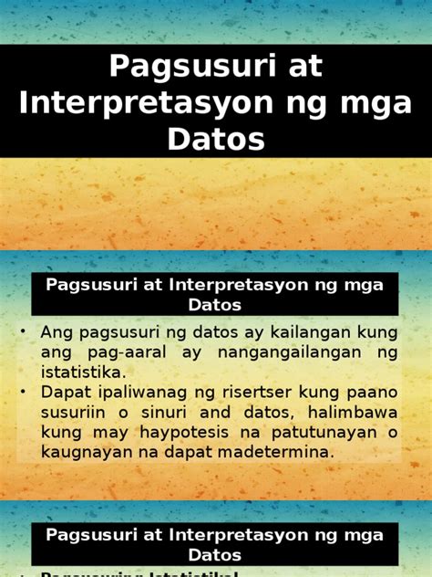 ano ang datos|Pagsusuri Ng Datos Halimbawa At Kahulugan Nito.